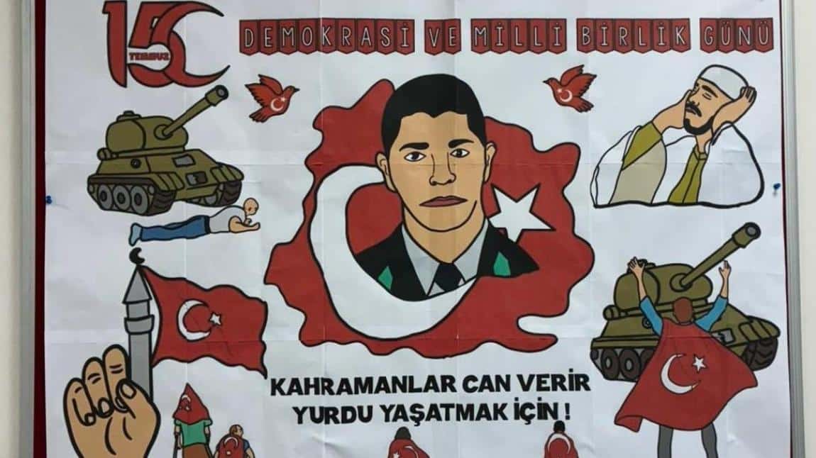 15 Temmuz Demokrasi ve Milli Birlik Günü Kutlu Olsun